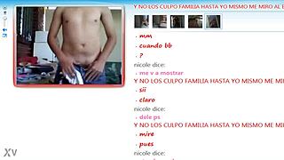 Chico on webcam msn, chatting about life and fun times