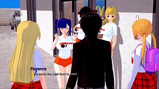 hyperbolic flower says, 'here's the nature walkthrough'