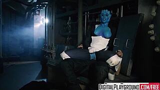 Amateurs parody ass effect in hardcore