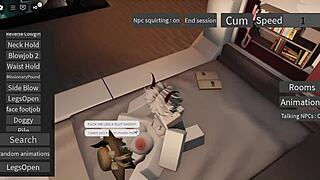 Fucked a bitch hard on the roblox beach