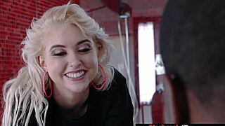 sexy model sucks bbc during photoshoot 😍