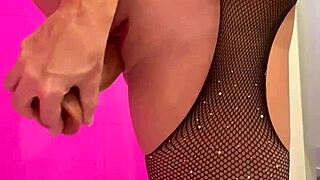 masturbating in the bathroom