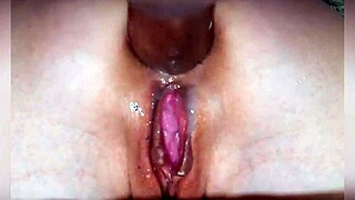 Real wet anal orgasm for mature housewife