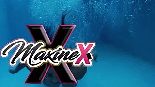 Alec Knight Face Fucks Maxine X While She Rides Dildo.