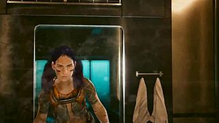 i'm lesbain valerie femalev gettin lucky tonite with panam palmer dancin and makin love in cyberpunk 2077