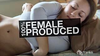 Redhead Teases and Fingers Wet Pussy Before Cock Licking