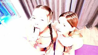 Fitness Trainer Fucks Two Clients