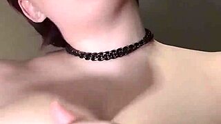 titfuck and dildo suck session