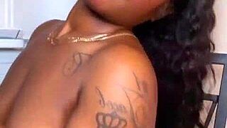 11inch bbc punishes ebony stepsister with cumshot