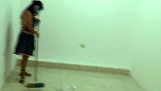 you go to work, chat with coworker, boss's stepson comes, hot sex ensues