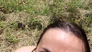 Home Sweet BJ Turns into Wild Outdoor Facial Surprise