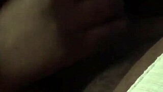 The BBW is casually sucking a huge cock in this video