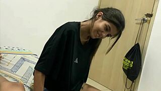 Hermanastra wants to suck my cock while padrastros sleep full story