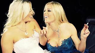 LESBIAN SCENE WITH CINDY BEHR AND MEL ROOK ARE MILFS PENETRATING EACH OTHER WITH SEX TOYS