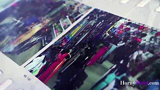 She hates being fucked but has no choice - Jada Kai the horny thief gets punished in the garage 😈