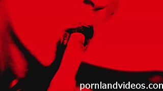 Cute blonde teen lana reveals her shaved pussy