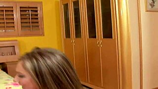 thick bitch fucks her man then swallows his cum in a sloppy interracial ride