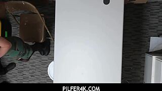 Hot Shoplifter Caught And Fucked In Doggystyle