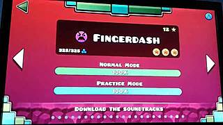 THE FINGER DASH GAME BLASTS VENOM TUNES WITH GEOMETRY DASH ADVENTURES