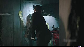 wild lesbians turn couple into sex slaves with pussy eating blowjob cumshot and squirt 😈💦