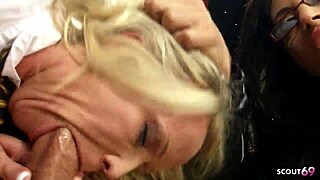 Cosplay ffm with big boobs