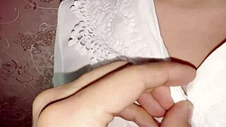 Step-sister rubs against my wet pussy without penetration.