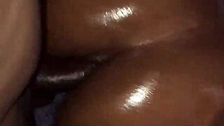 pretty oiled black ass in a narrative scene