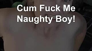 vee gets off hard in naughty boy masturbation with tits and orgasm