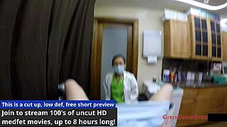 Lainey arrives for her knockout gynecology appointment like the dentist does in girlsgonegyno reup