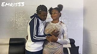 Fat Ass Naija Baddie Meets Emris53