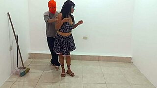 you go to work, chat with coworker, boss's stepson comes, hot sex ensues