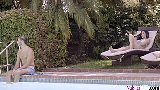 Lily glee and savannah sixx in stepbro roleplay with group fun