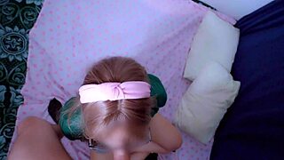 Cogida y facial a colegiala mexicana con vagina hermosa recibe semen!