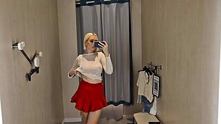 Transparent clothes try on haul