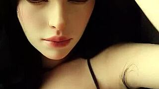 popular asian wife performs naked show for uloversdoll