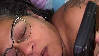 my cheating stepmother talks on phone