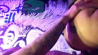 I intensely pound her pussy with big cock in doggystyle