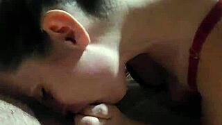 ivy sucks the soul out of her boy toy with intense blowjob!