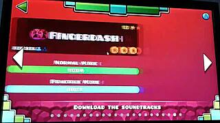 THE FINGER DASH GAME BLASTS VENOM TUNES WITH GEOMETRY DASH ADVENTURES