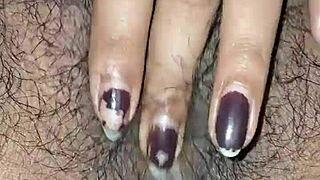 exploring the desi hairy pussy up close