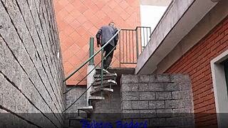 vovo gave her tasty ass to the young panty thief full video in red sheer.