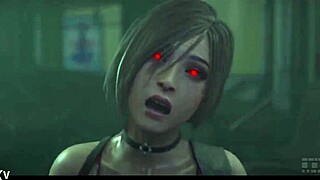 ada zombie riding monster cock hard