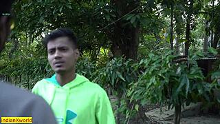 Indian Hijab Girl Fucks Husband's Friend