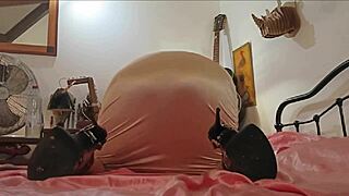 2423tec - fuck party sperm covered on my satin lingerie