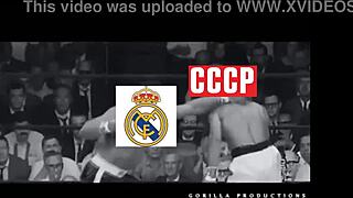 Soviet union defeats small Spanish club in match