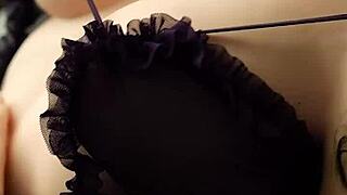 popular asian wife performs naked show for uloversdoll