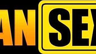 Big naturals African dance teacher twerks on white student cock POV