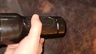 Oh man, this fleshlight stroke session with monster cock is intense! 😈