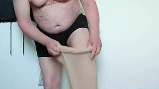 i demonstrate bodysuit or stocking