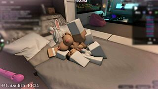 getting intimate with the snow bunny~ sex with a follower 14 part 2